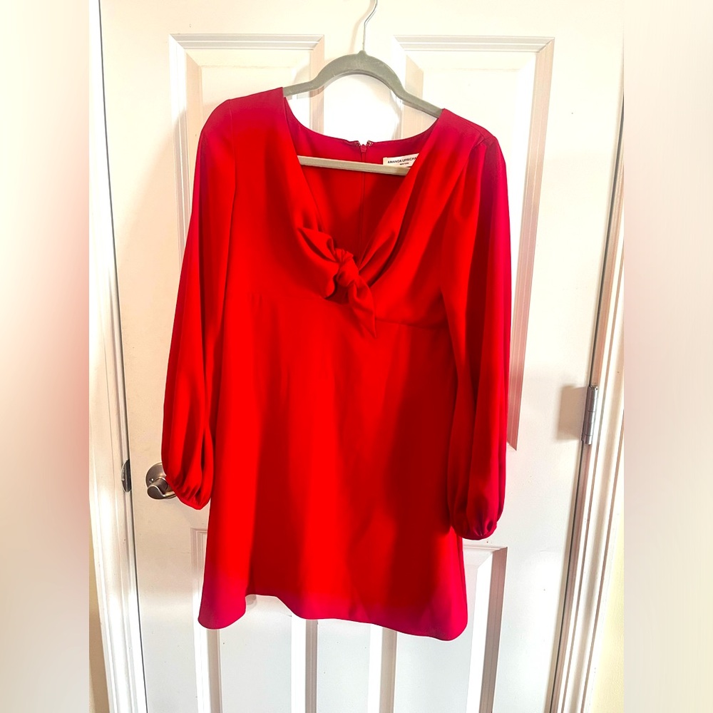 Amanda Uprichard NEW red dress, never been worn. Size small.